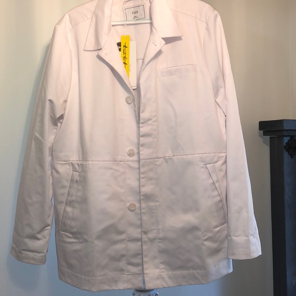 Figs Jackets & Coats New With Tags Figs Mens Natal Modern Lab Coat